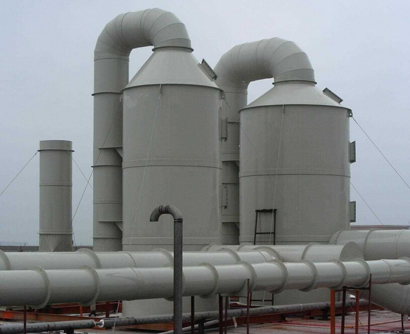 電鍍廢氣處理水噴淋加堿
